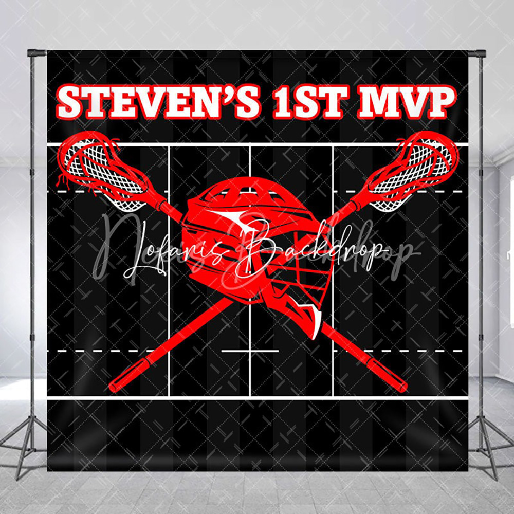 Custom Name Black Red Lacrosse - đánh giá và giá Party Games Name
