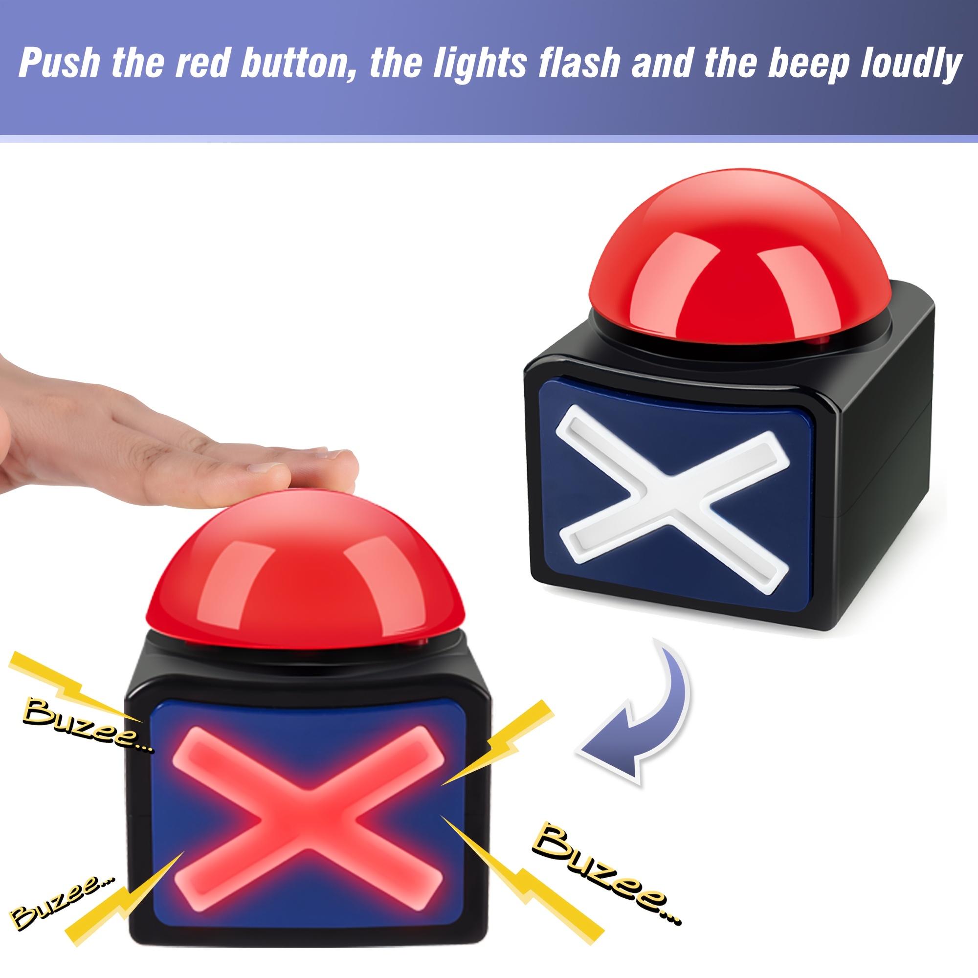Black and Red Light-Up Sound B - đánh giá và giá Party Games Night